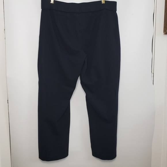 Lane Bryant Black Dress Wider Leg Pull On Trouser Pants Women's Size 18 20 - Picture 3 of 12